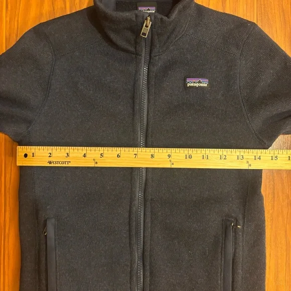 Patagonia Better Sweater Fleece Jacket Kids Small 7-8 Zip-Up Navy Blue